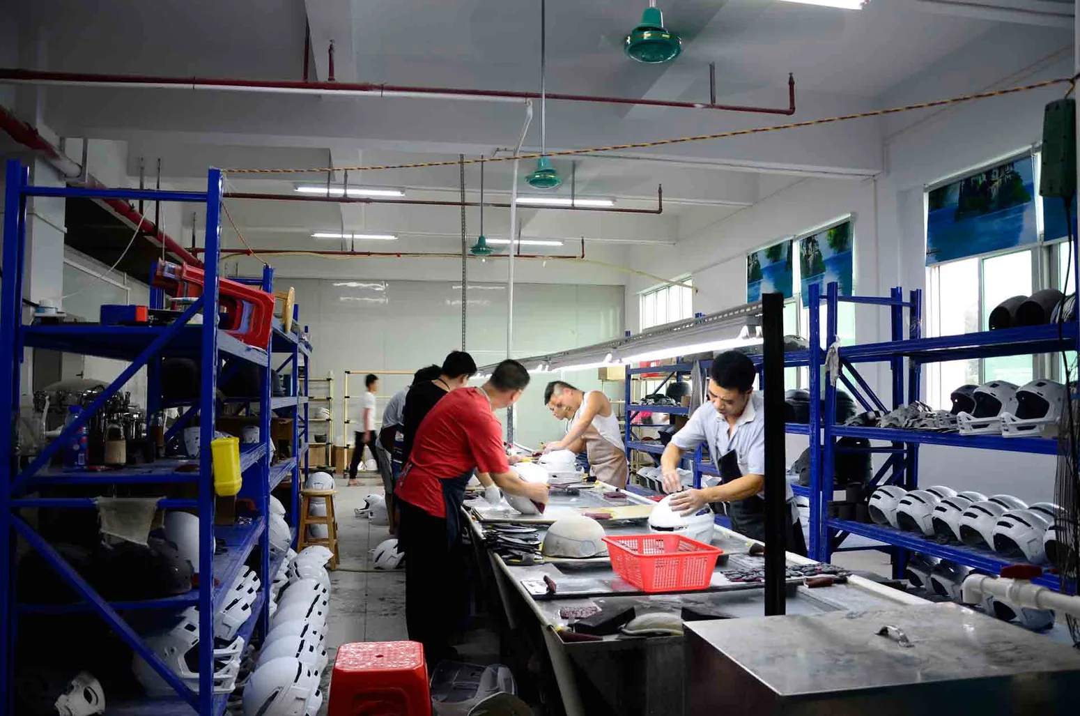 JOHHAR workshop with technicians and equipment